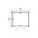  Outdoor Life Products | Tuinhuis Nadia 275 x 230 210325-01